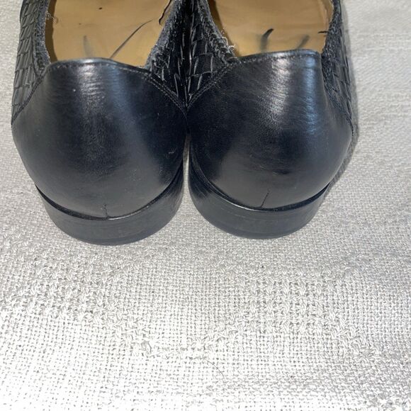 Cole Haan Men’s Dress Loafers Size 11 M Black Leather Weave Business Formal City main image 11